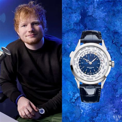 ed sheeran patek philippe.